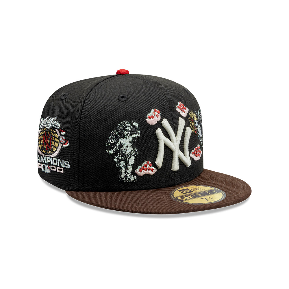 GORRA 59FIFTY MLB NEW YORK YANKEES DIVINE SYMBOLS NEGRO - 3