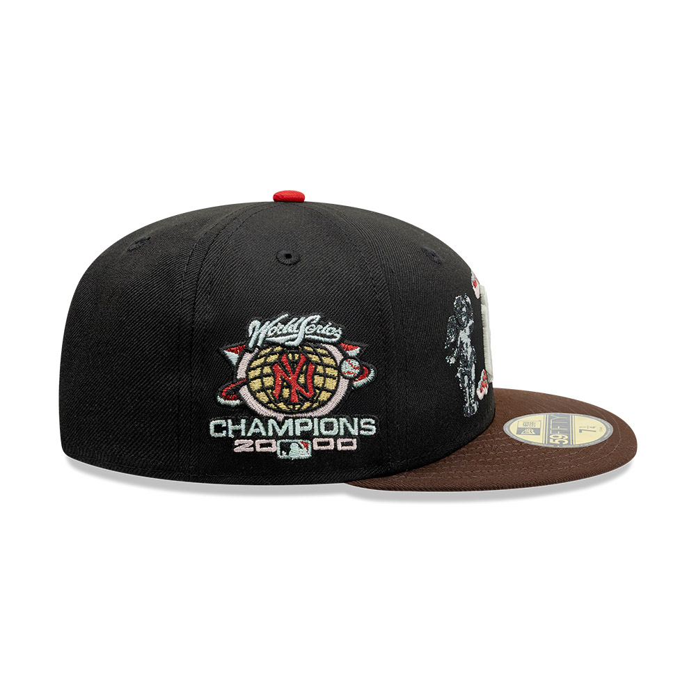 GORRA 59FIFTY MLB NEW YORK YANKEES DIVINE SYMBOLS NEGRO - 4