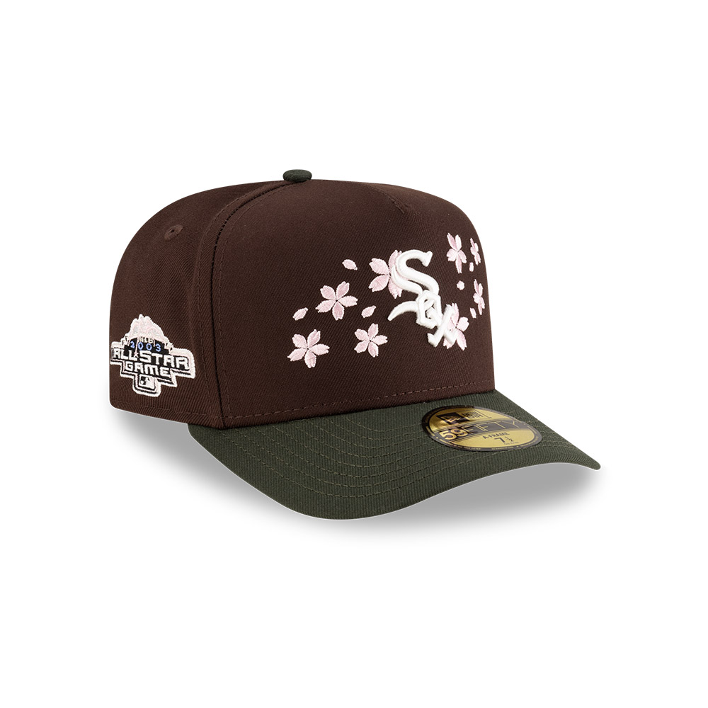 GORRA 59FIFTY MLB CHICAGO WHITE SOX CHERRY BLOSSOM CAFÉ - 3