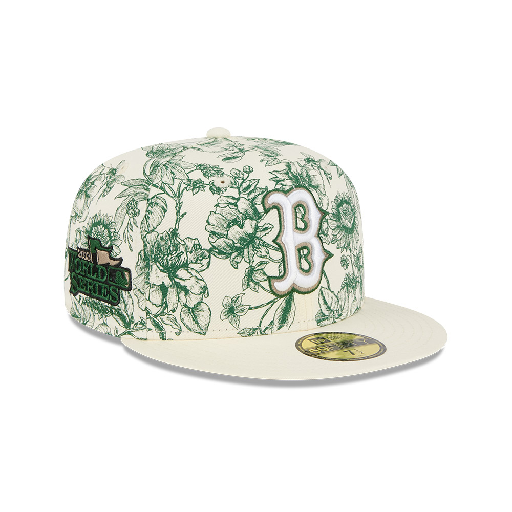 GORRA 59FIFTY MLB BOSTON RED SOX SPRING FLORAL BLANCO - 1