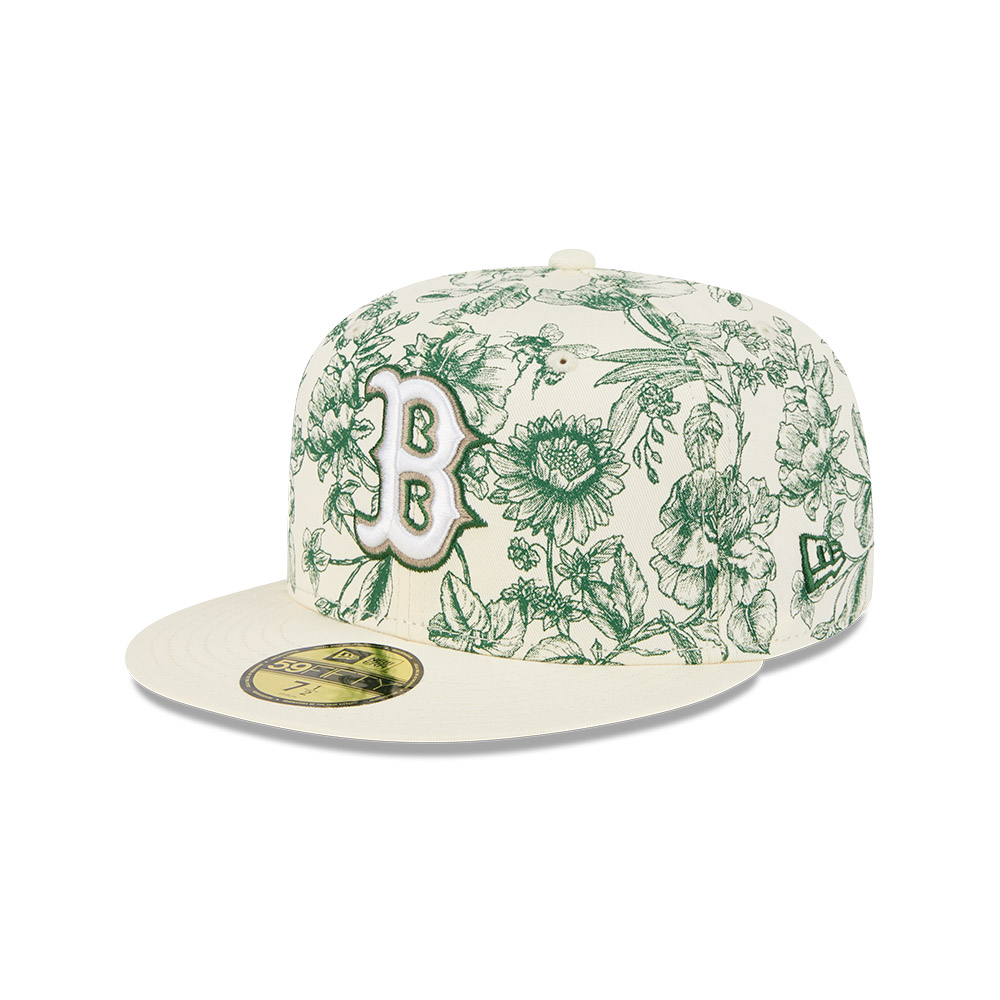 GORRA 59FIFTY MLB BOSTON RED SOX SPRING FLORAL BLANCO - 2