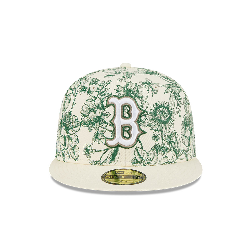 GORRA 59FIFTY MLB BOSTON RED SOX SPRING FLORAL BLANCO - 3