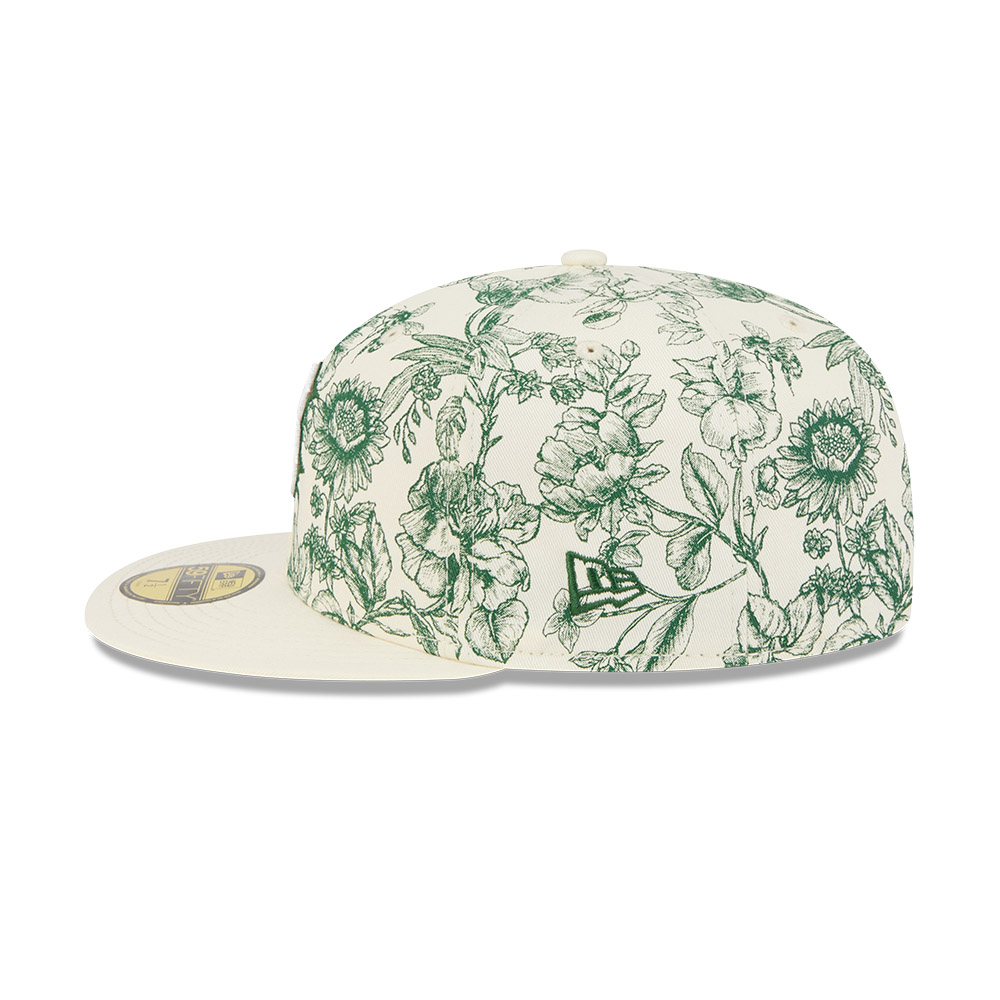 GORRA 59FIFTY MLB BOSTON RED SOX SPRING FLORAL BLANCO - 5