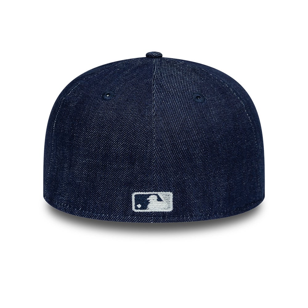 GORRA 59FIFTY MLB NEW YORK YANKEES DENIM AZUL - 4