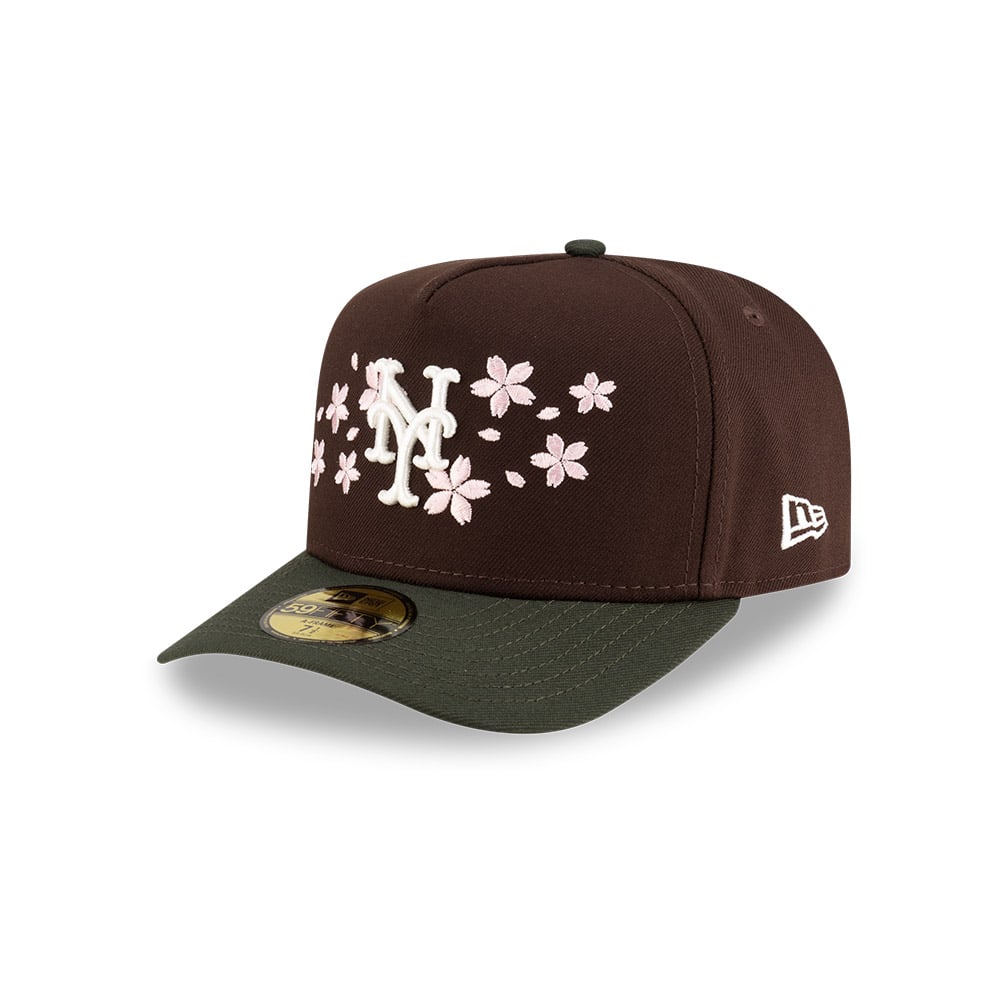 GORRA 59FIFTY MLB NEW YORK METS CHERRY BLOSSOM CAFÉ - 1