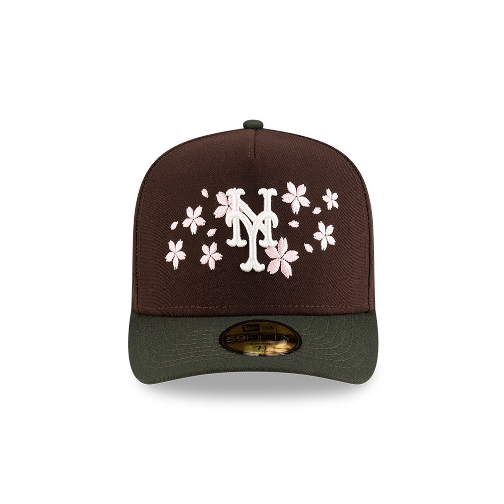GORRA 59FIFTY MLB NEW YORK METS CHERRY BLOSSOM CAFÉ - 2