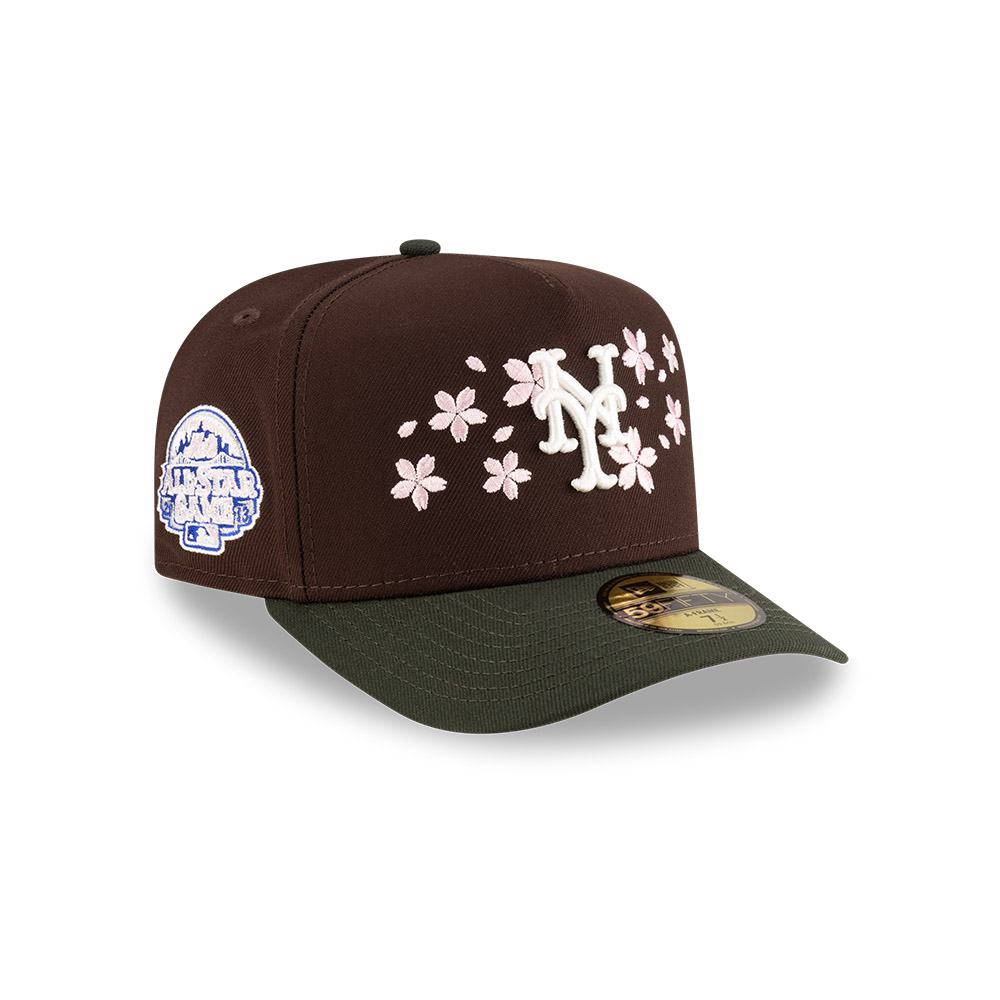 GORRA 59FIFTY MLB NEW YORK METS CHERRY BLOSSOM CAFÉ - 3