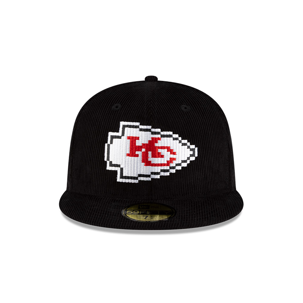 GORRA 59FIFTY NFL KANSAS CITY CHIEFS PIXELS NEGRO - 2