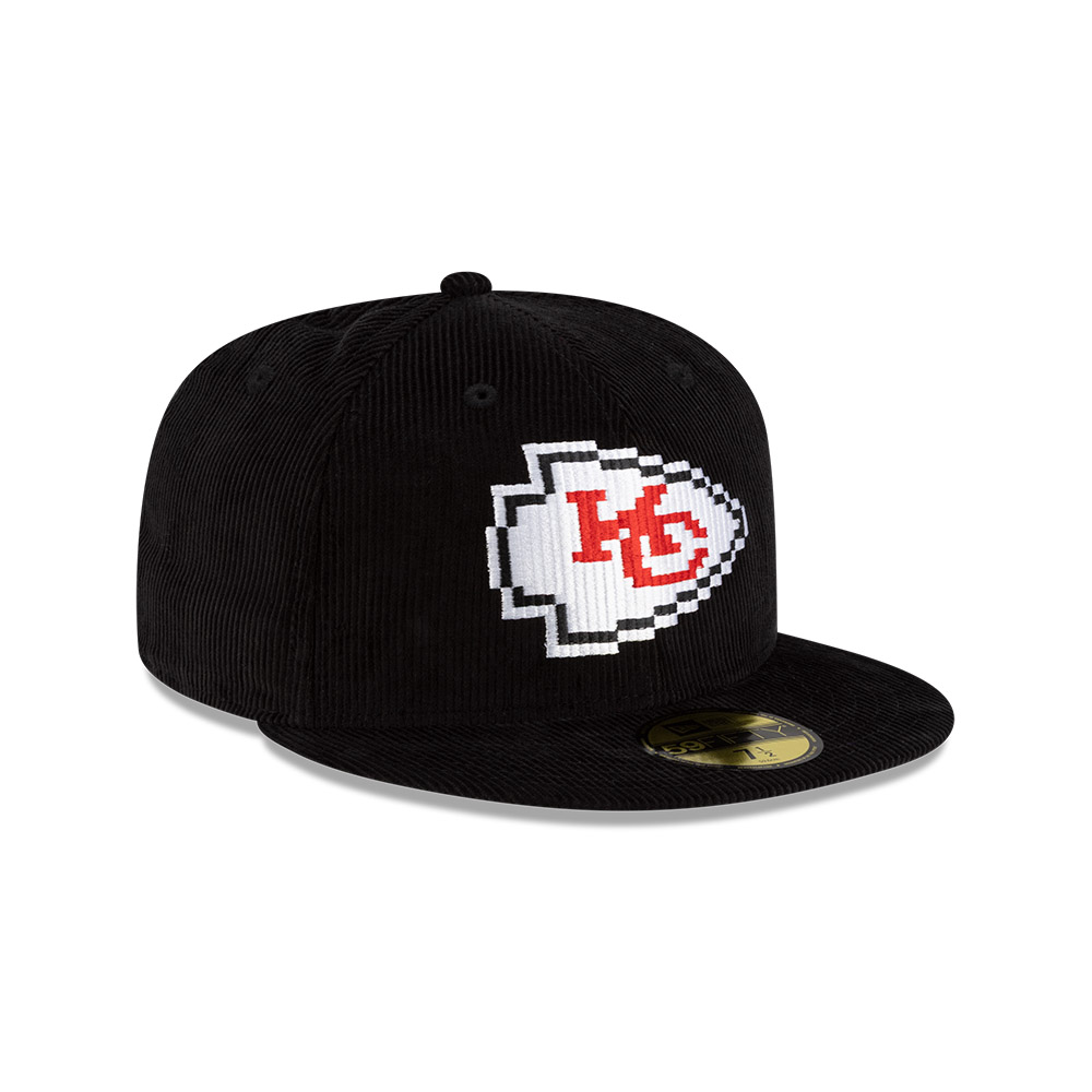 GORRA 59FIFTY NFL KANSAS CITY CHIEFS PIXELS NEGRO - 3