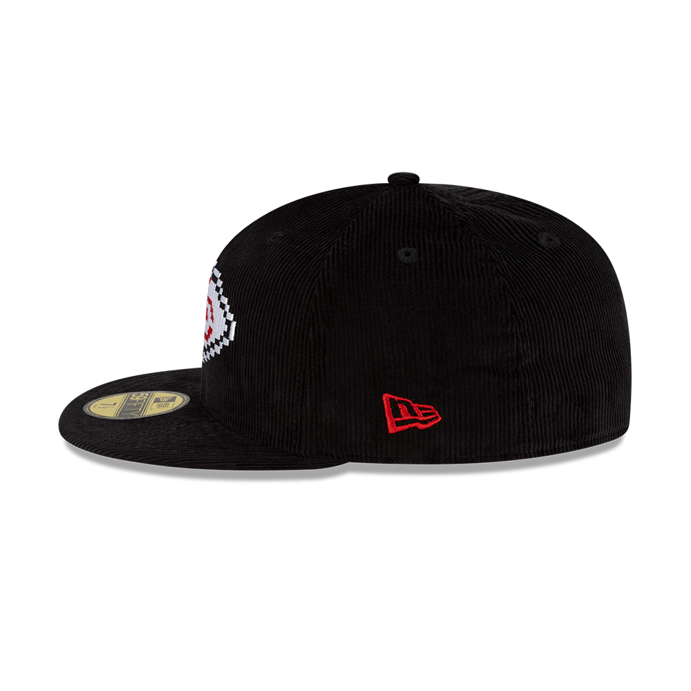 GORRA 59FIFTY NFL KANSAS CITY CHIEFS PIXELS NEGRO - 4