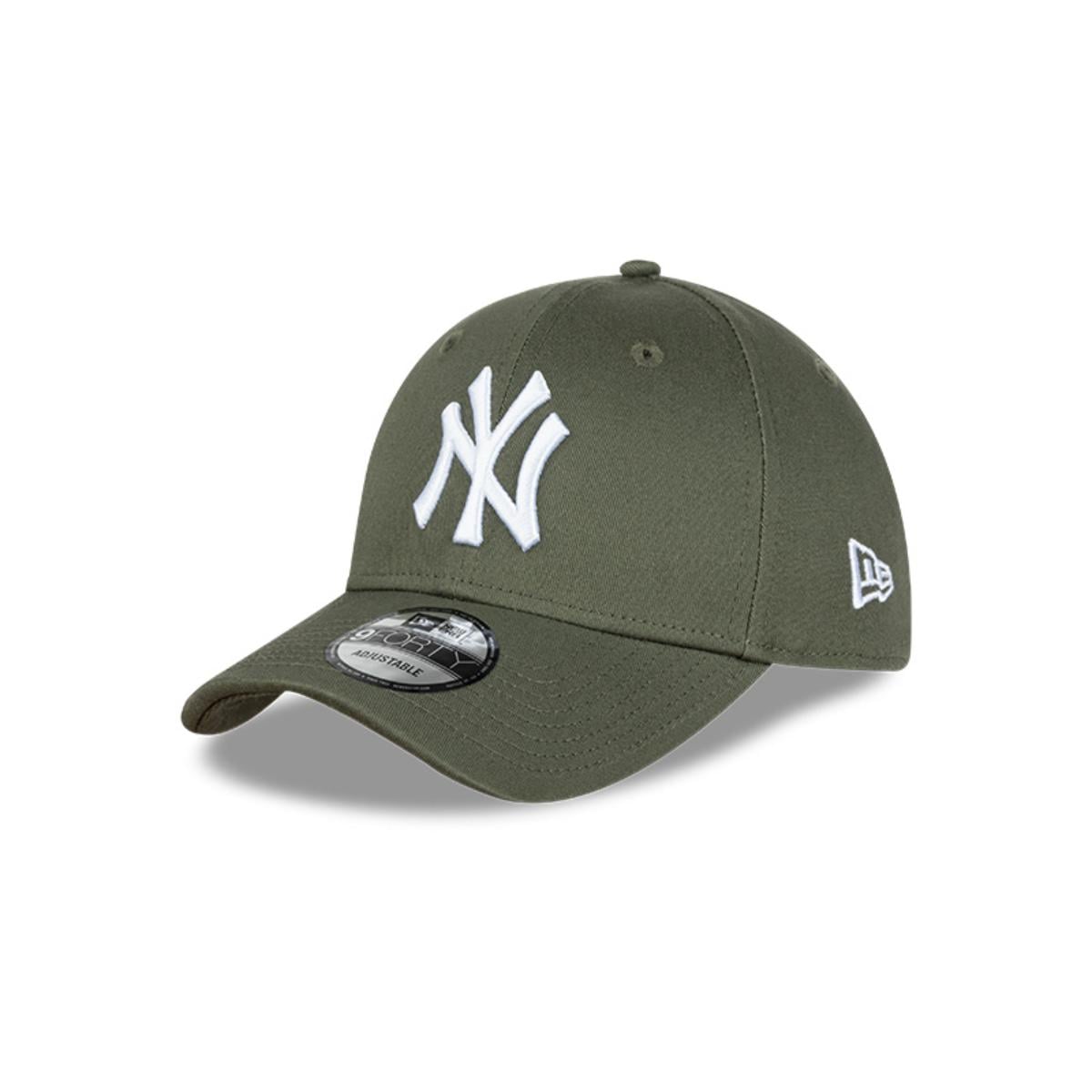 GORRA 9FORTY MLB NEW YORK YANKEES MLB CORE BASICS OLIVE GREEN - 1