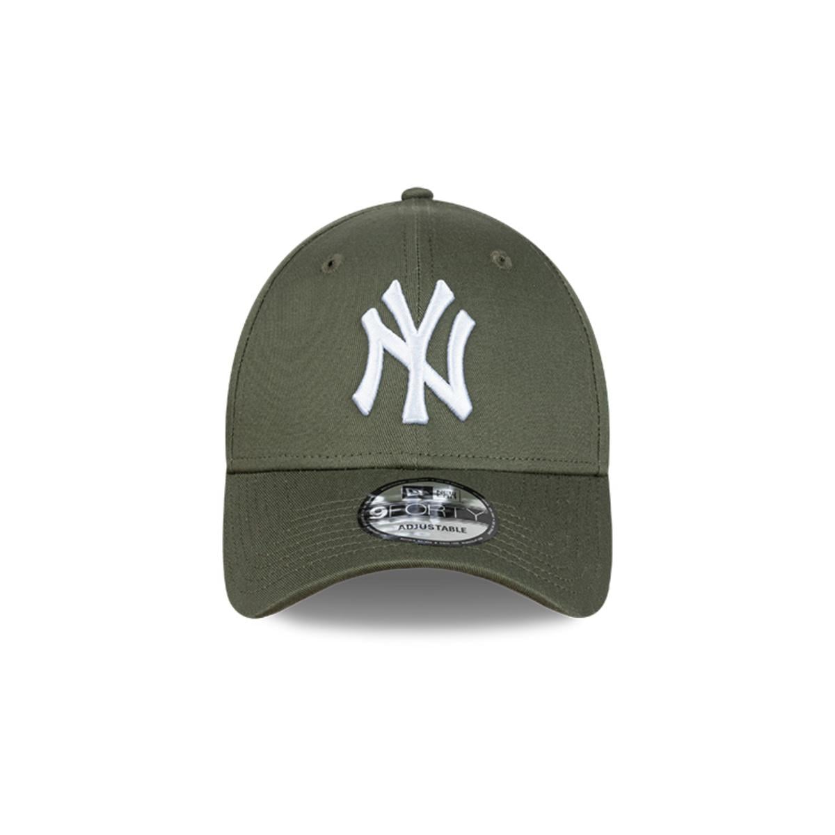 GORRA 9FORTY MLB NEW YORK YANKEES MLB CORE BASICS OLIVE GREEN - 3