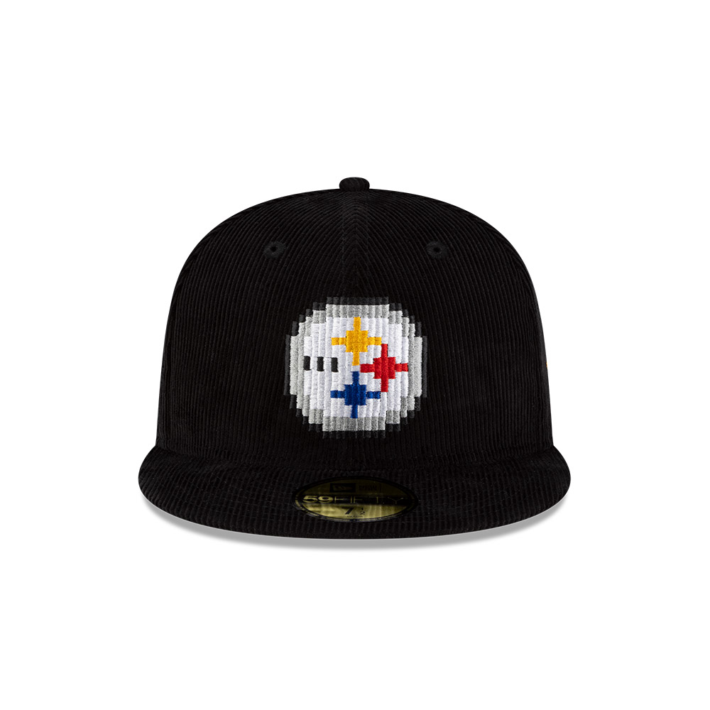 GORRA 59FIFTY NFL PITTSBURGH STEELERS PIXELS NEGRO - 2