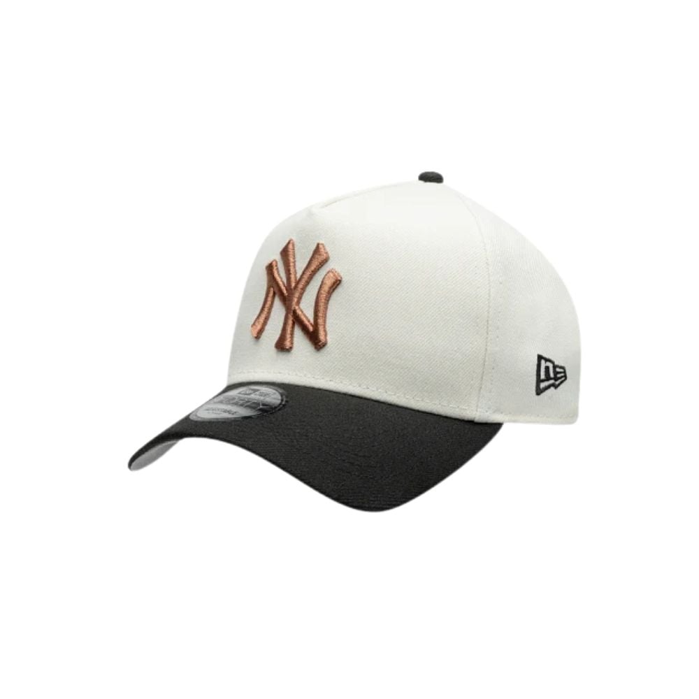 GORRA 9FORTY MLB NEW YORK YANKEES CHROME WHITE BLANCO - 1