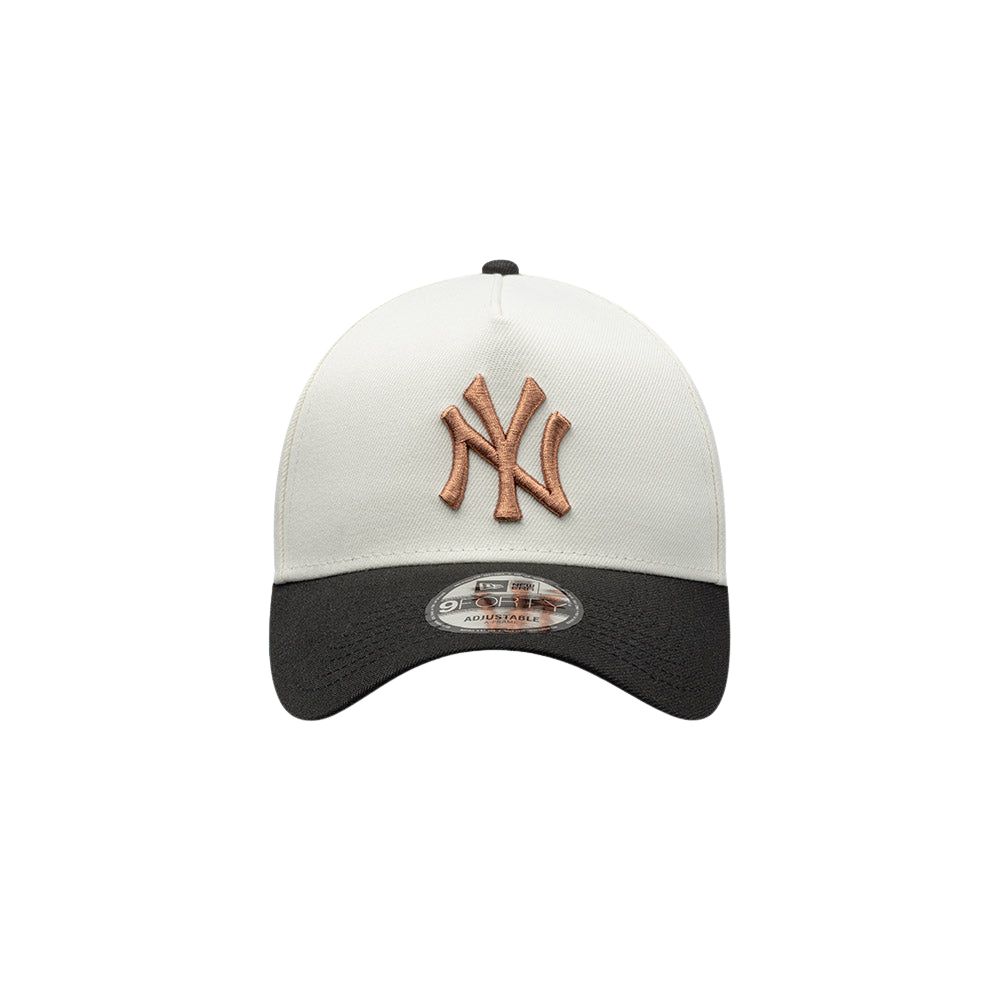 GORRA 9FORTY MLB NEW YORK YANKEES CHROME WHITE BLANCO - 2