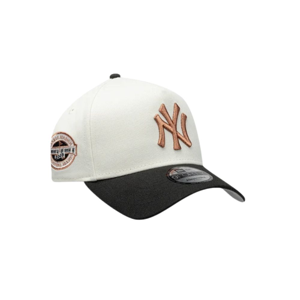 GORRA 9FORTY MLB NEW YORK YANKEES CHROME WHITE BLANCO - 3