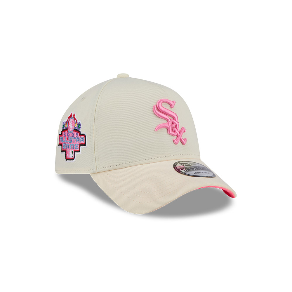 GORRA 9FORTY MLB CHICAGO WHITE SOX PINK GLOW BLANCO - 3