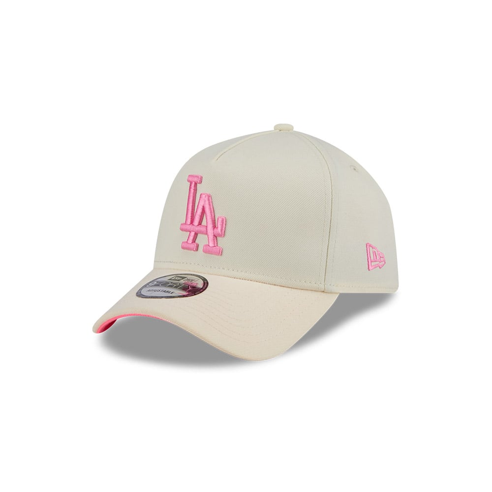 GORRA 9FORTY MLB LOS ANGELES DODGERS PINK GLOW BLANCO - 1