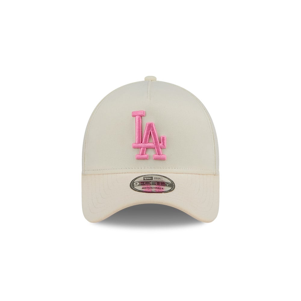 GORRA 9FORTY MLB LOS ANGELES DODGERS PINK GLOW BLANCO - 2