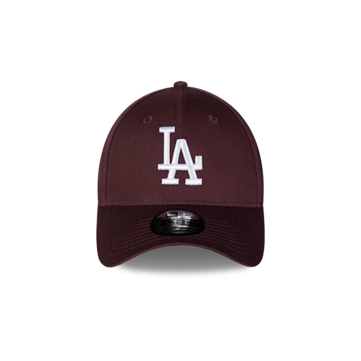 GORRA 9FORTY MLB LOS ANGELES DODGERS MLB CORE BASICS MAROON - 3