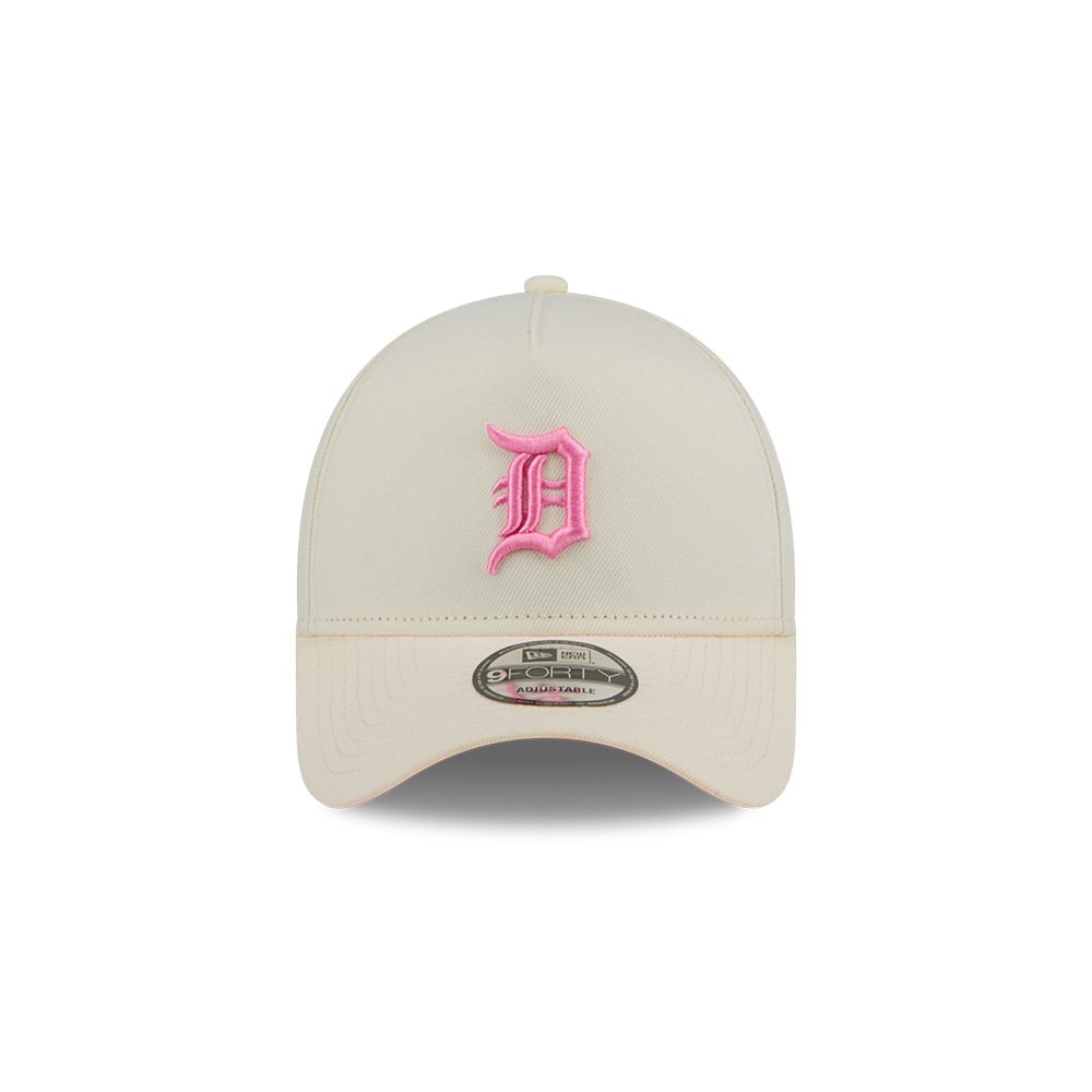 GORRA 9FORTY MLB DETROIT TIGERS PINK GLOW BLANCO - 2