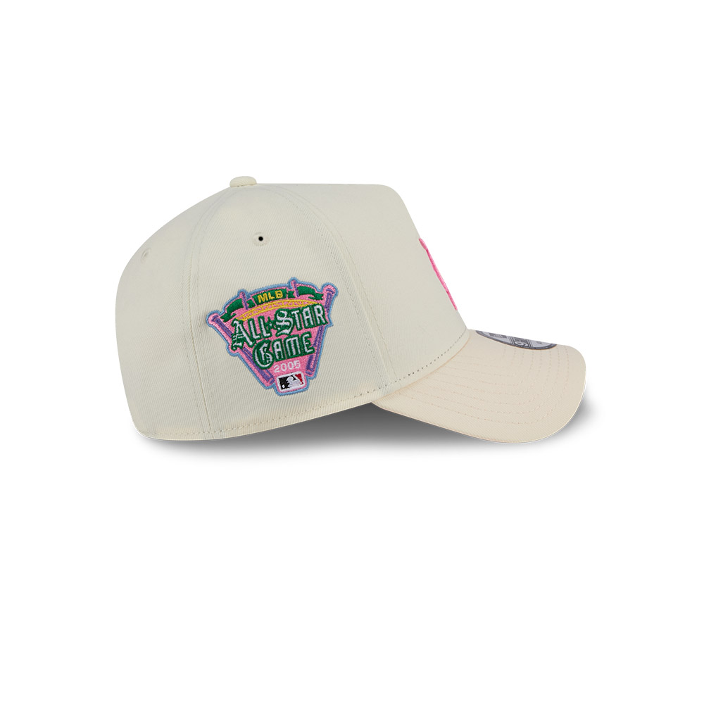 GORRA 9FORTY MLB DETROIT TIGERS PINK GLOW BLANCO - 5