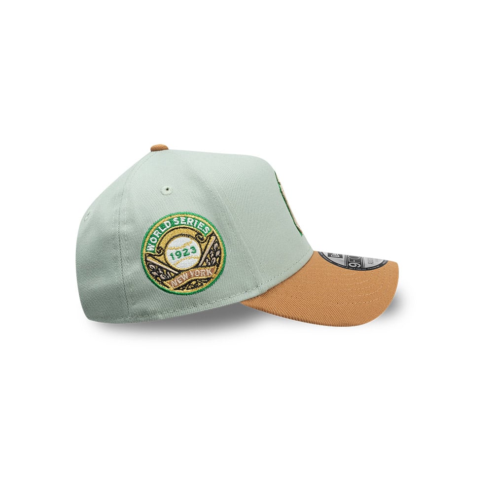 GORRA 9FORTY MLB NEW YORK YANKEES GREEN BRZ CELESTE - 4