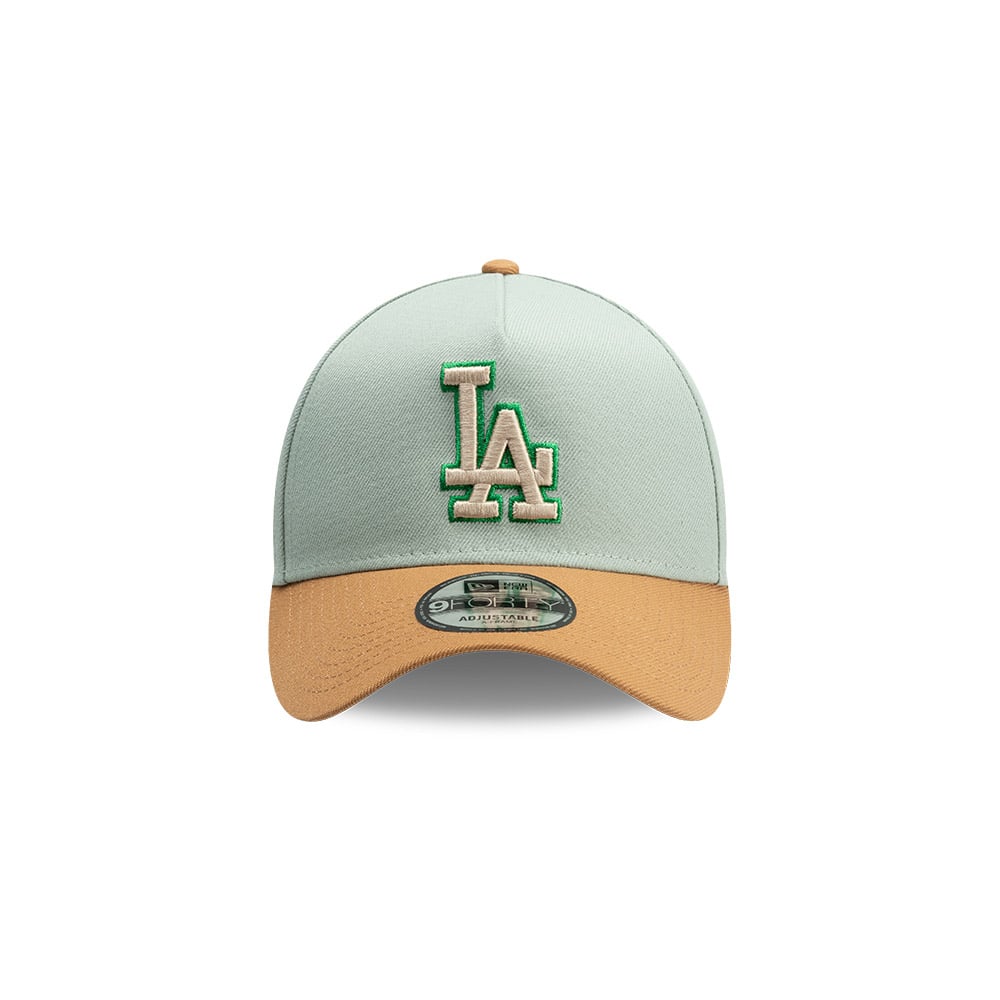 GORRA 9FORTY MLB LOS ANGELES DODGERS GREEN BRZ CELESTE - 2