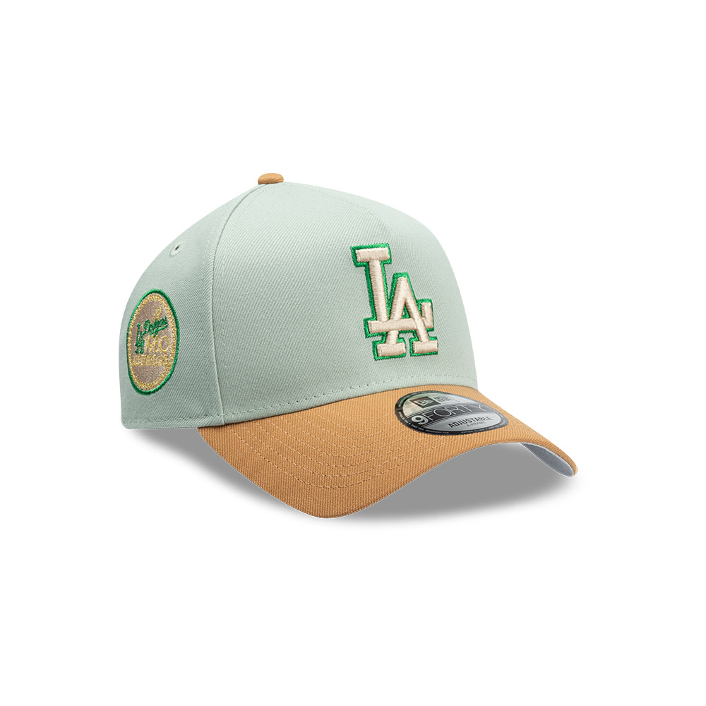 GORRA 9FORTY MLB LOS ANGELES DODGERS GREEN BRZ CELESTE - 3