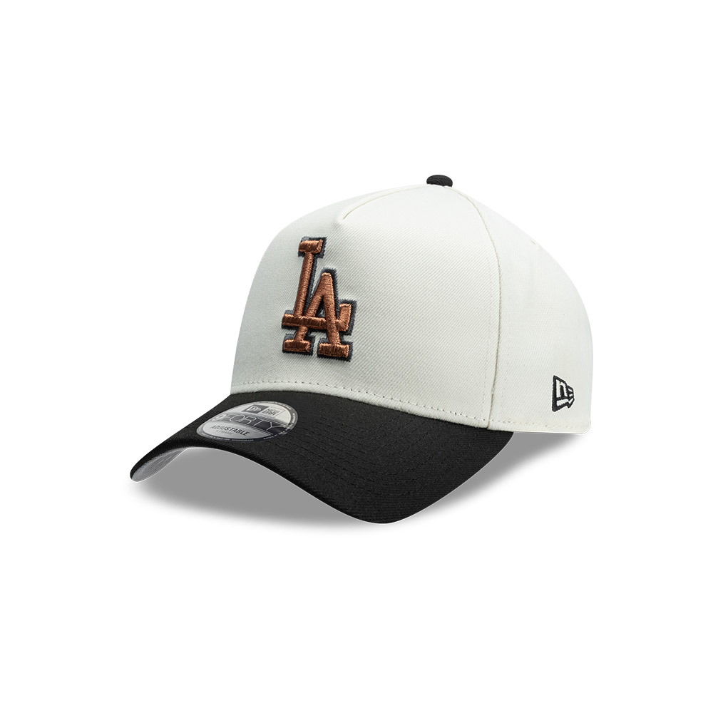 GORRA 9FORTY MLB LOS ANGELES DODGERS CHROME WHITE BLANCO - 1