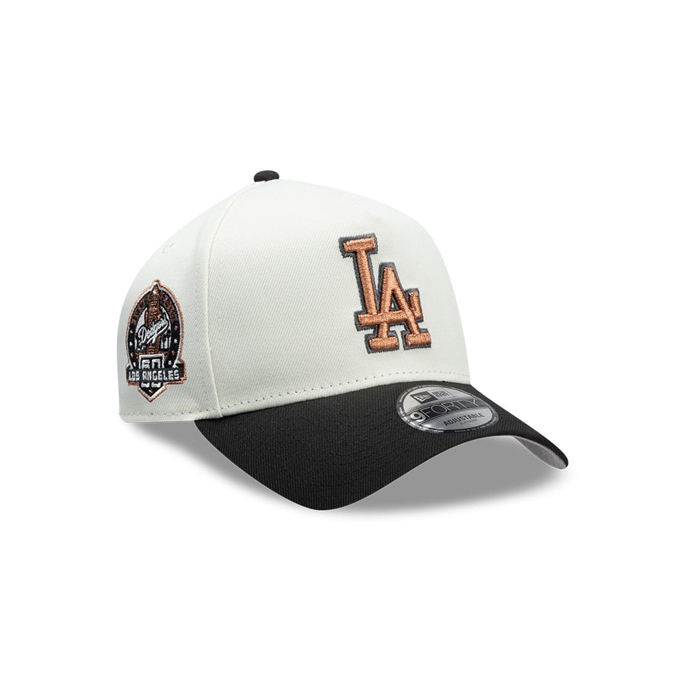 GORRA 9FORTY MLB LOS ANGELES DODGERS CHROME WHITE BLANCO - 3