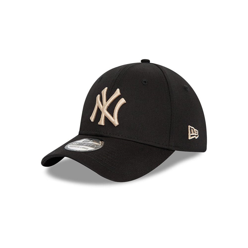 GORRA 39THIRTY MLB NEW YORK YANKEES LEAGUE ESSENTIALS NEGRO - 1