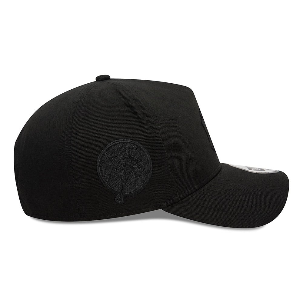 GORRA 9FORTY MLB NEW YORK YANKEES MONOCHROME BLACK - 4