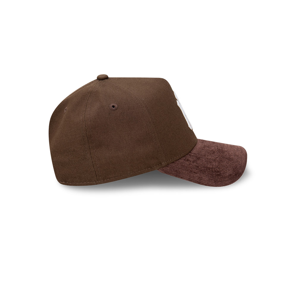 GORRA 9FORTY MLB NEW YORK YANKEES BEEF N BROCCOLI CAFÉ - 4