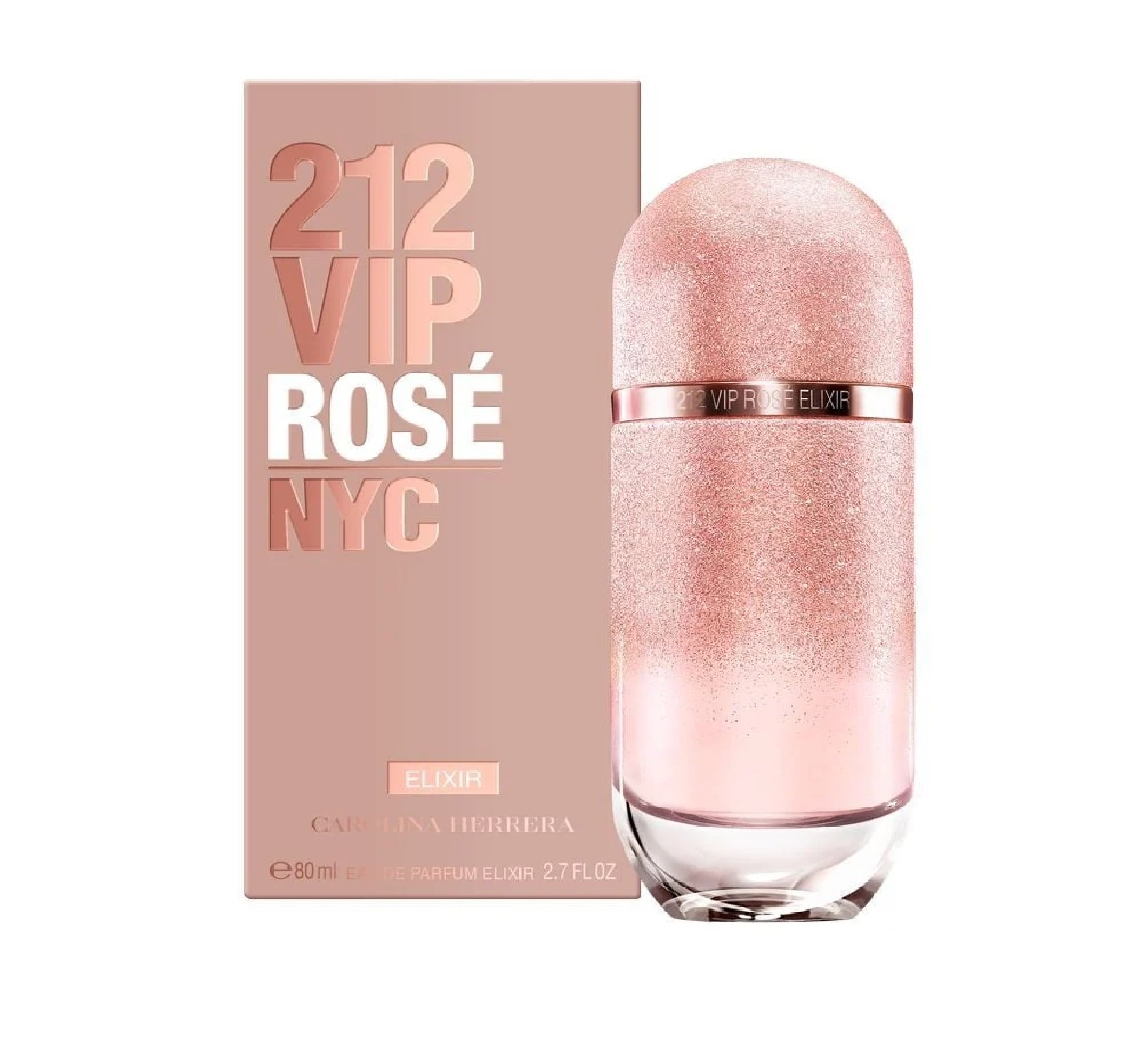 PERFUME CAROLINA HERRERA 212 VIP ROSE ELIXIR MUJER EDP 80 ML - 1