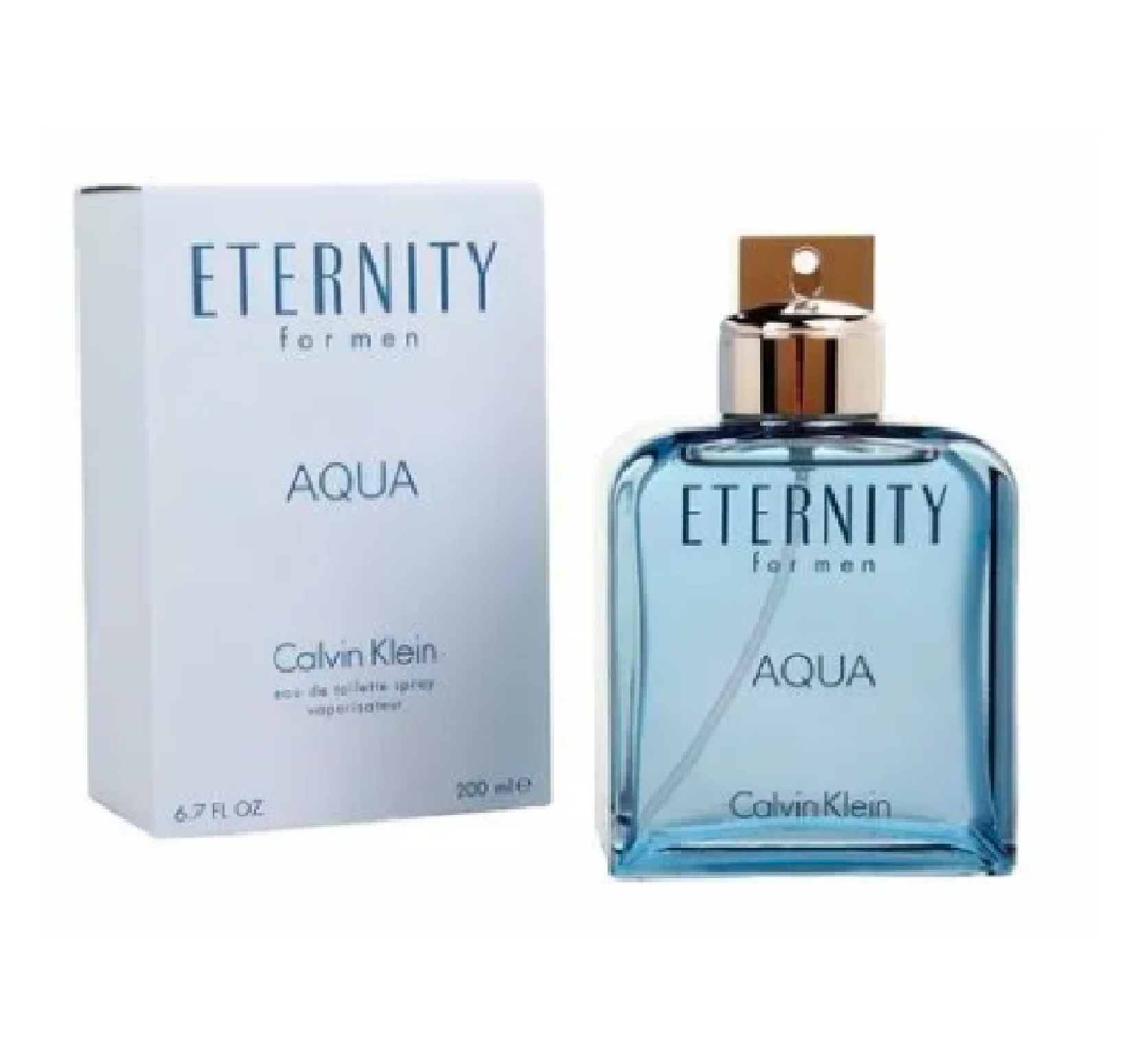 CALVIN KLEIN ETERNITY AQUA FOR MEN EDT 200 ML - 2