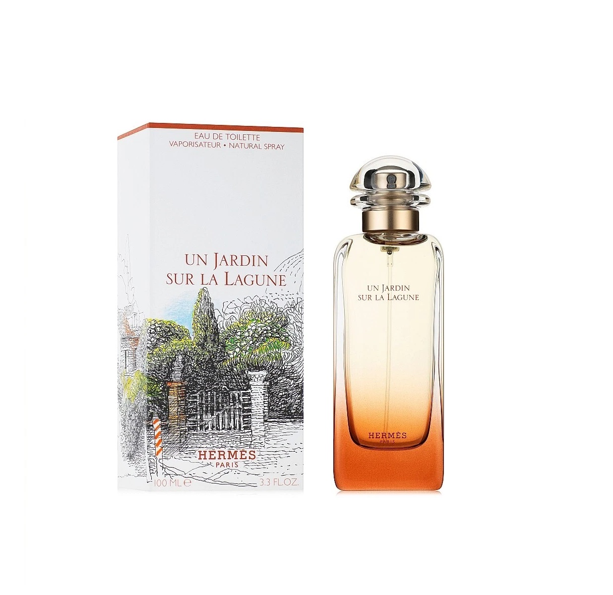 HERMES UN JARDIN SUR LA LAGUNE EDT 100 ML - 1