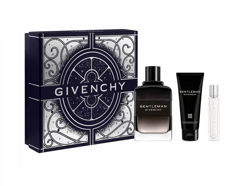 GIVENCHY GENTLEMAN EDP BOISÉE 100 ML+ SHOWER GEL 75 ML+TRAVEL 10 ML SPRAY - 1