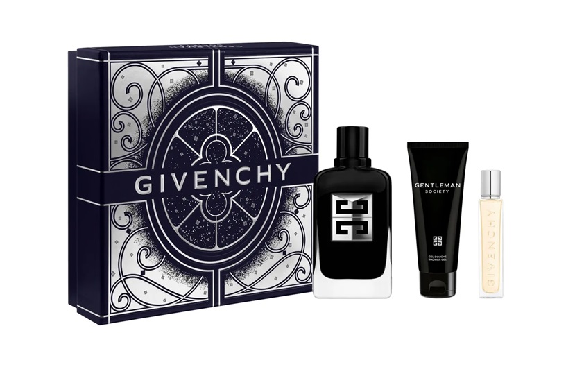 GIVENCHY GENTLEMAN SOCIETY EDP 100ML +75 ML + 10 ML TRAVEL SPRAY - 1