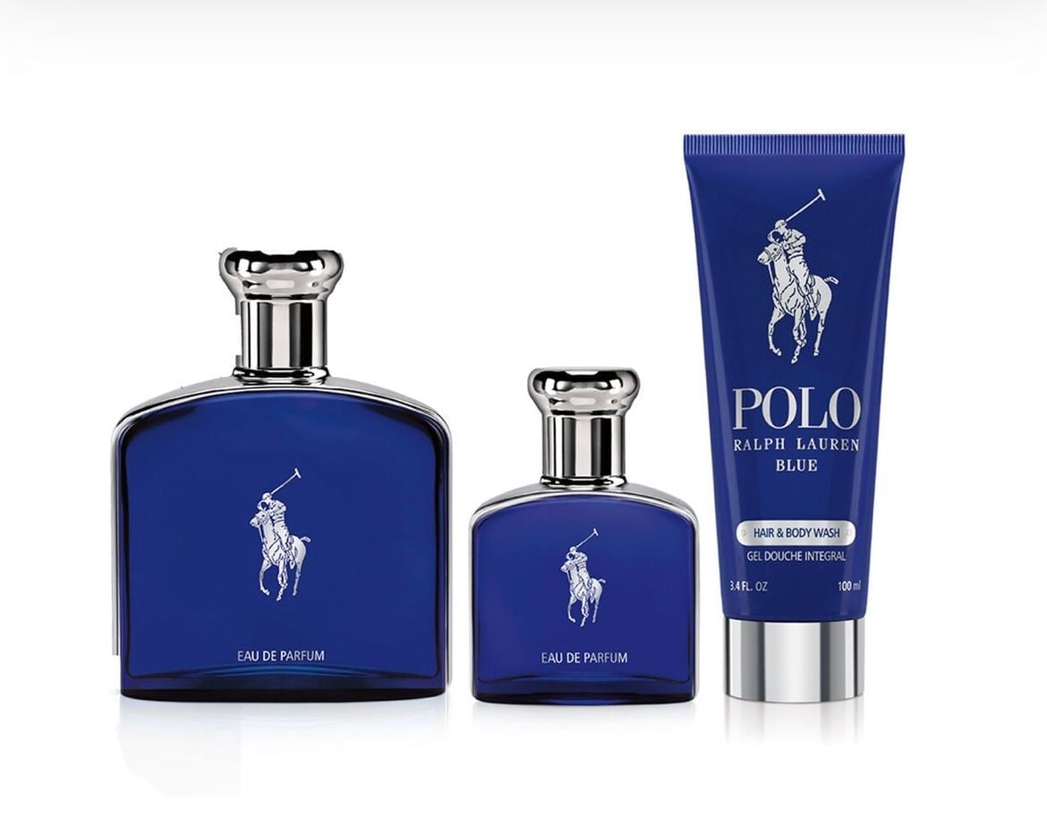 RALPH LAUREN POLO BLUE EAU DE PARFUM 125 ML+ 40 ML + BODY LOTION 75ML - 1