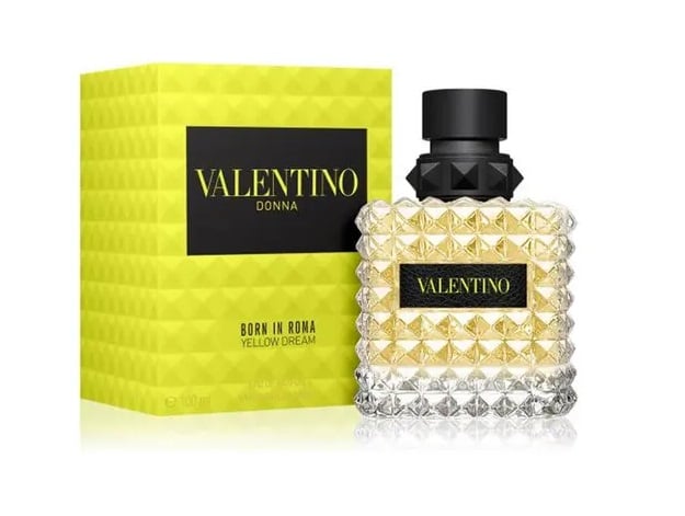 PERFUME VALENTINO DONNA BORN IN ROMA YELLOW EDP  100 ML PARA MUJER - 1