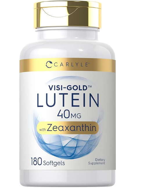 SUPLEMENTO DE LUTEÍNA Y ZEAXANTINA 40 MG 180 CÁPSULAS BLANDAS CARLYLE - 1