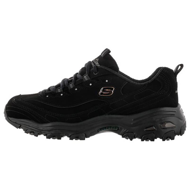 ZAPATILLAS RUNNING SKECHERS DLITES - PLAY ON 11949-BBK - NEGRO - 2