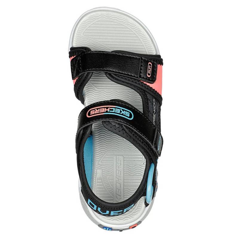 SANDALIA SKECHERS POWER SPLASH 402264L-BKMT - NEGRO - 3