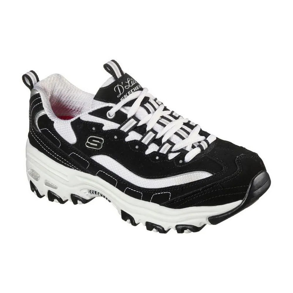 SKECHERS ZAPATILLA DE MUJER 11930-BKW - 1