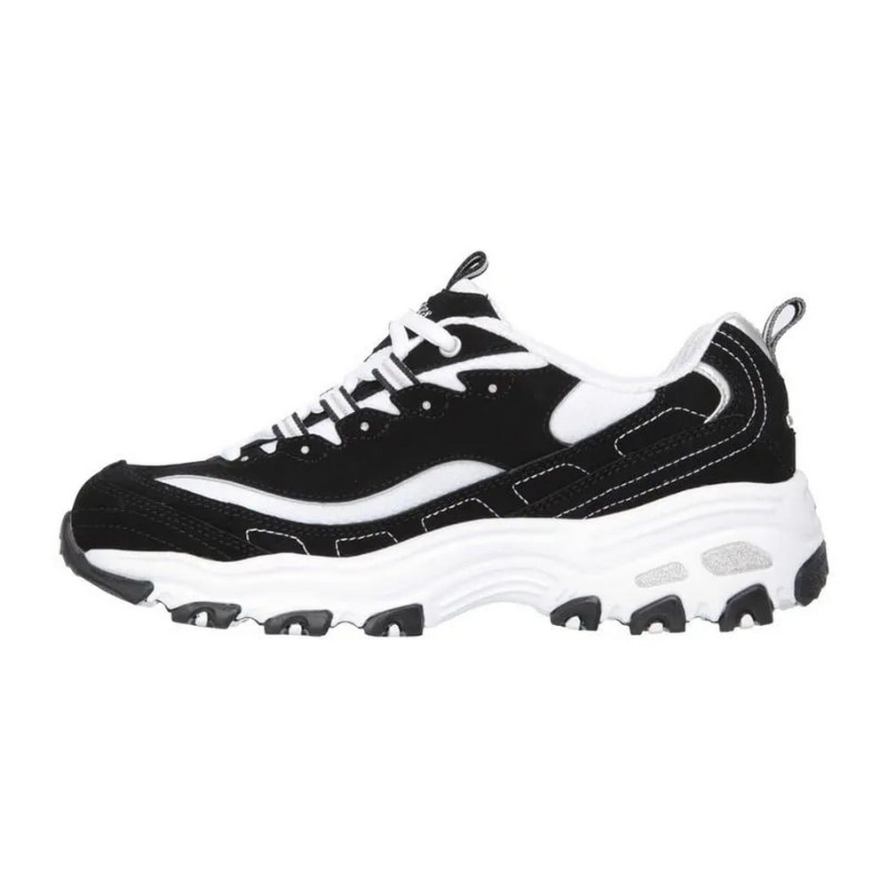 SKECHERS ZAPATILLA DE MUJER 11930-BKW - 3