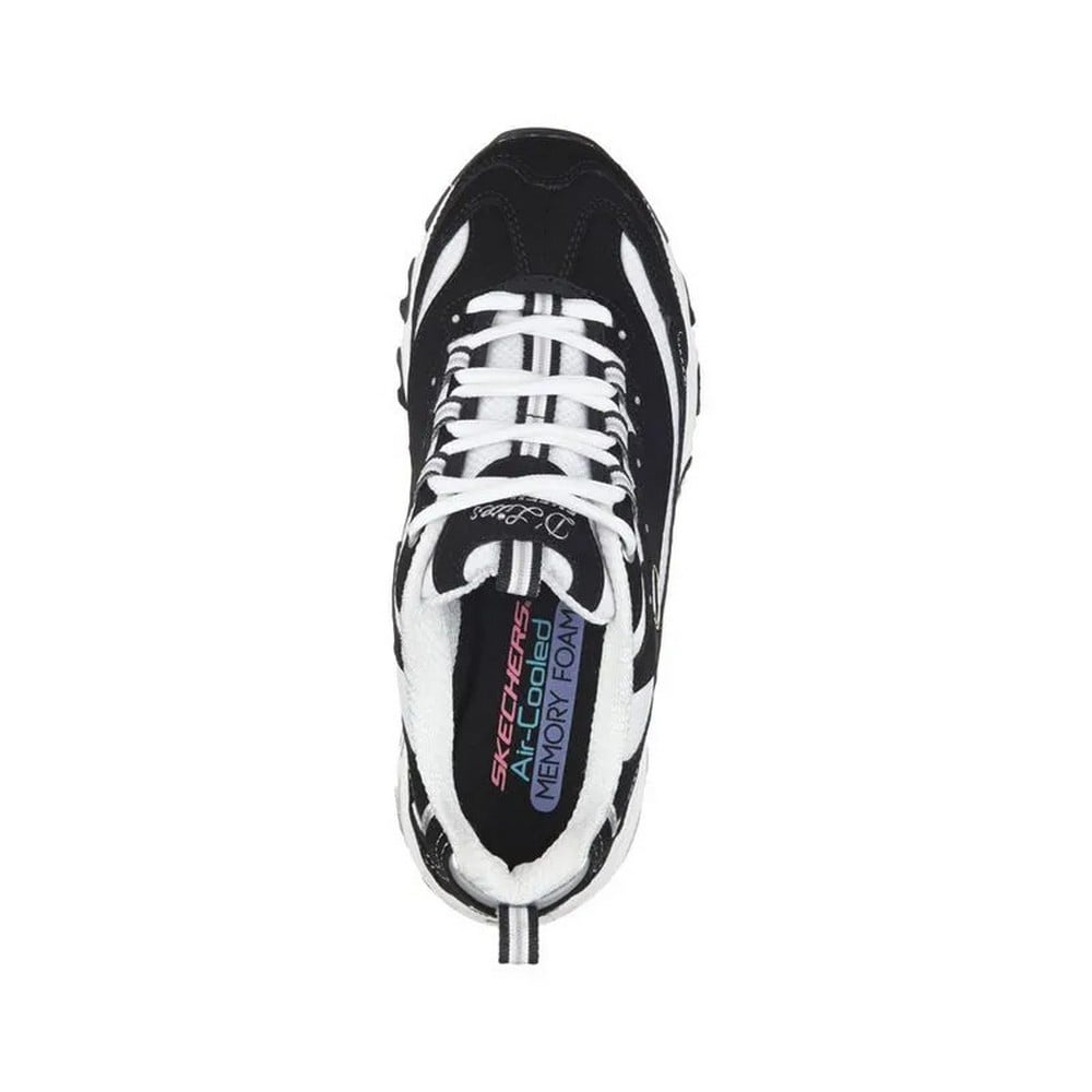 SKECHERS ZAPATILLA DE MUJER 11930-BKW - 4