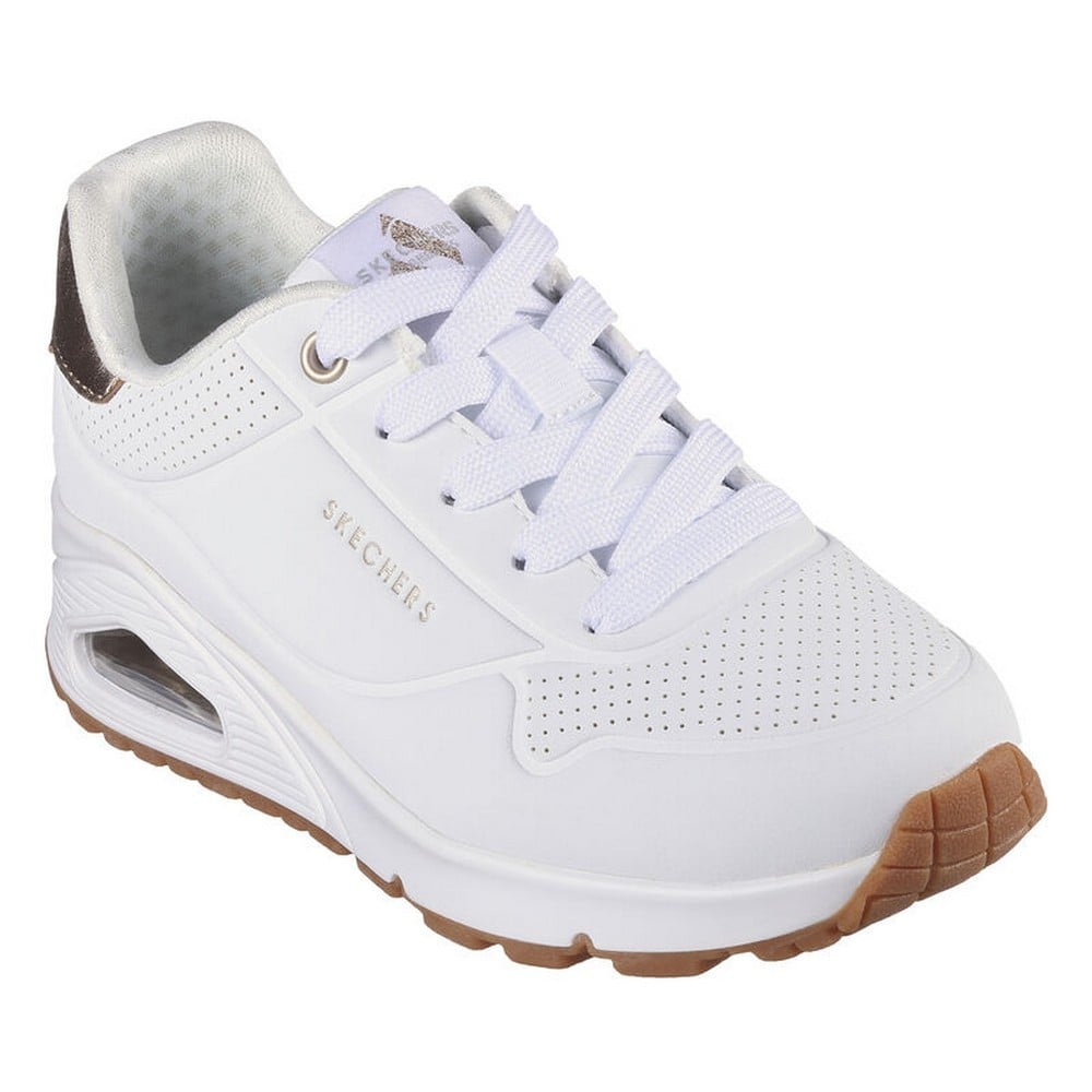 ZAPATILLAS NIÑA SKECHERS BLANCO GEN1 310545L-WHT S CUERO - 3