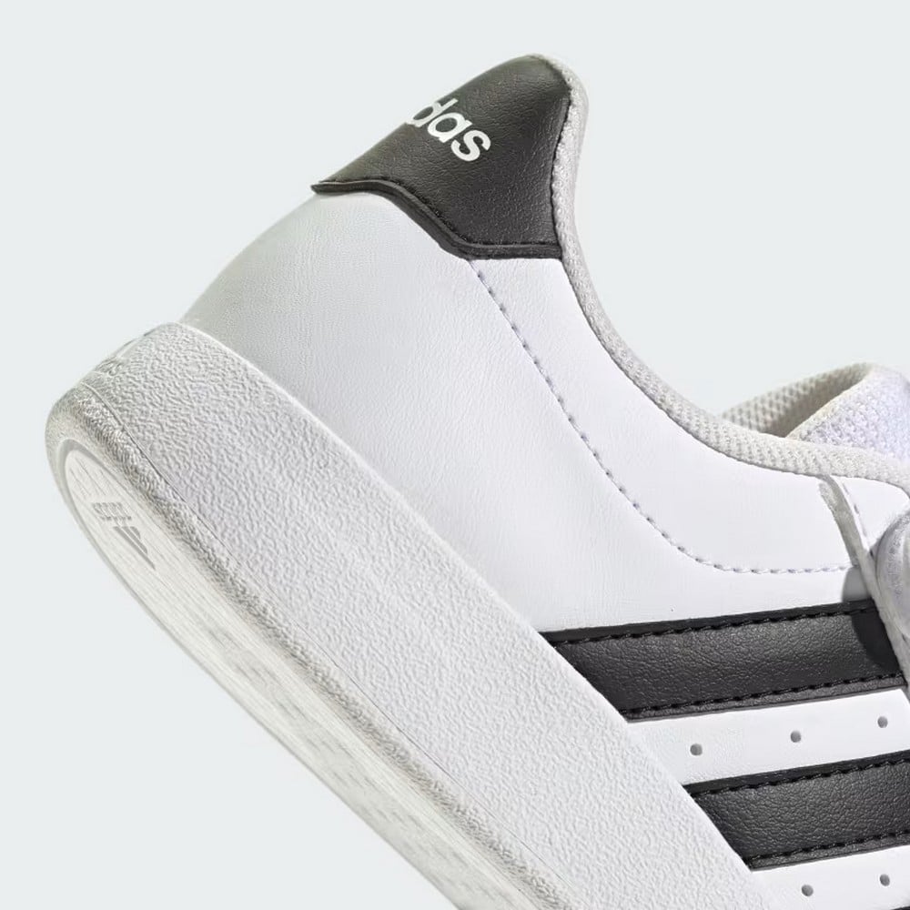 ZAPATILLA NIÑO ADIDAS BLANCO CUERO BREAKNET 2.0 IE3792 - 6