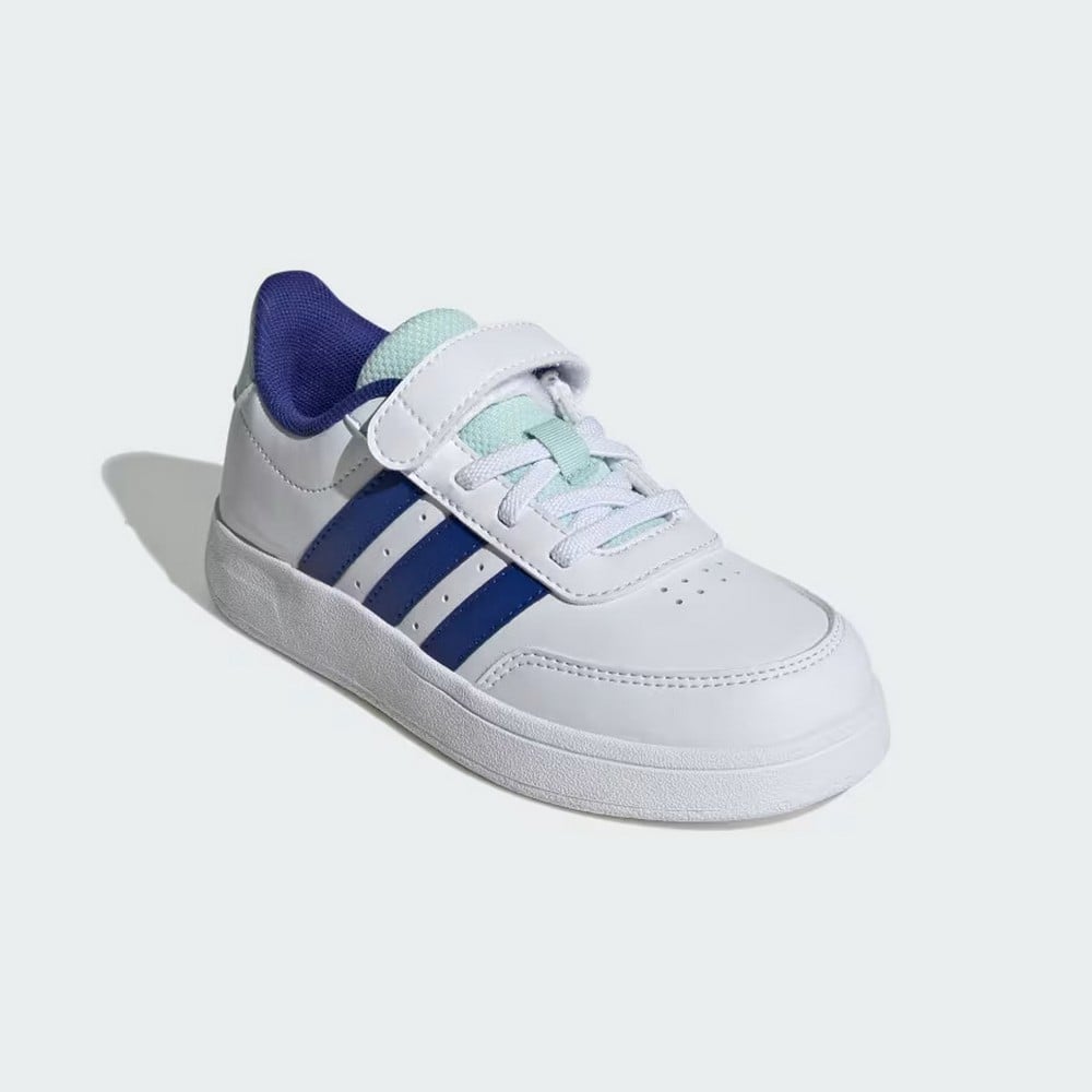 ZAPATILLA NIÑO ADIDAS BLANCO CUERO BREAKNET 2.0 IE3789 - 2